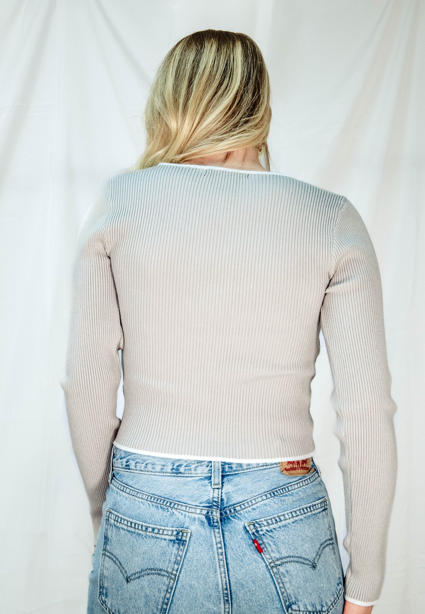 Fitted Sweater Top