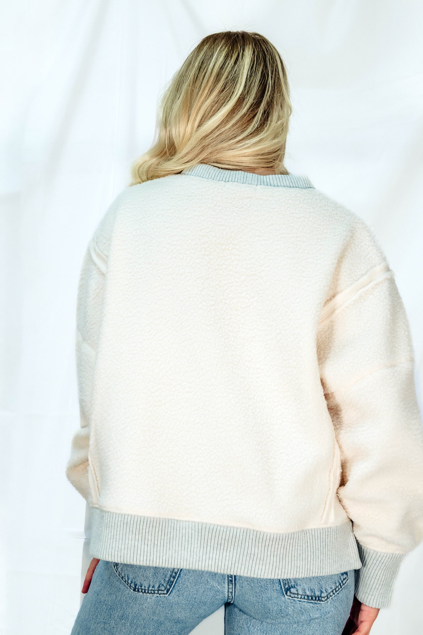 Oversized Fleece Pullover