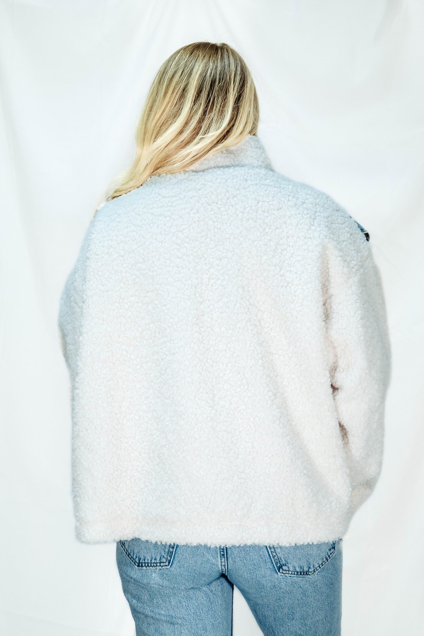 Denim Sherpa Jacket