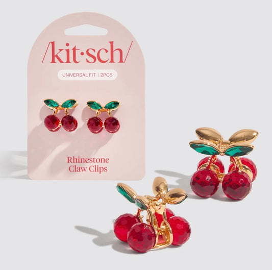 Kit•Sch Cherry Claw Clip