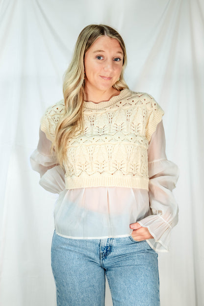 Crochet Layered Top