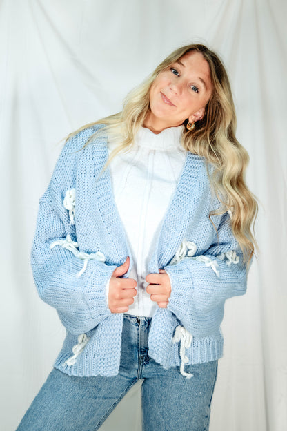 Baby Blues Bow Sweater