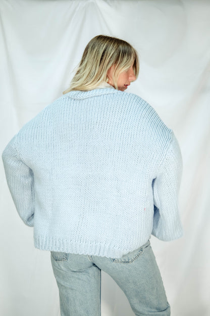 Baby Blues Bow Sweater