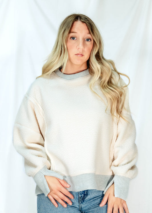 Oversized Fleece Pullover
