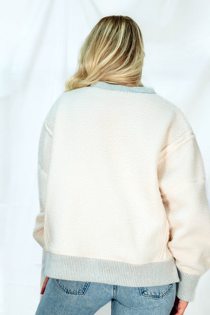 Oversized Fleece Pullover