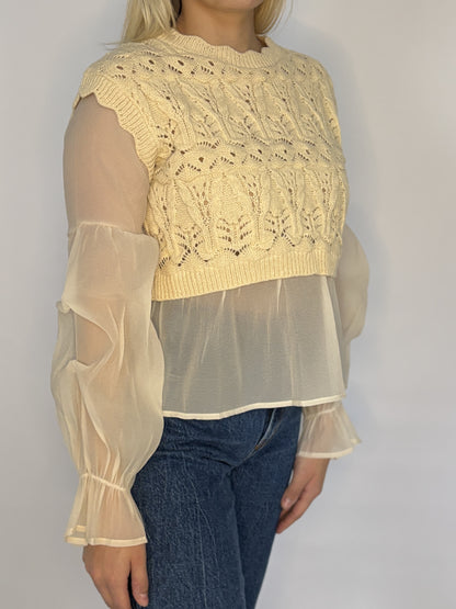 Crochet Layered Top