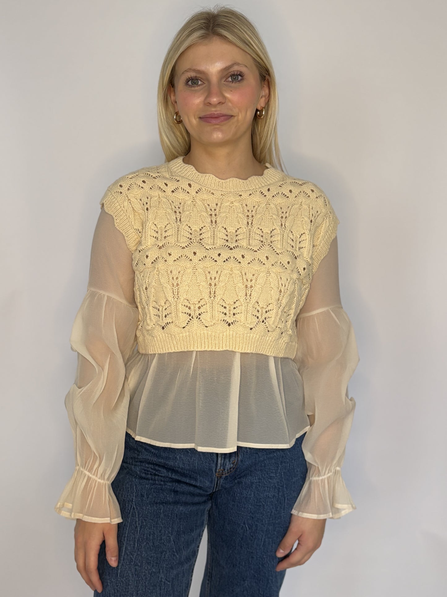 Crochet Layered Top