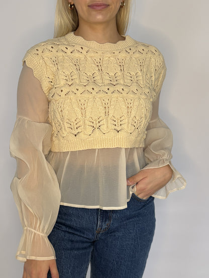 Crochet Layered Top